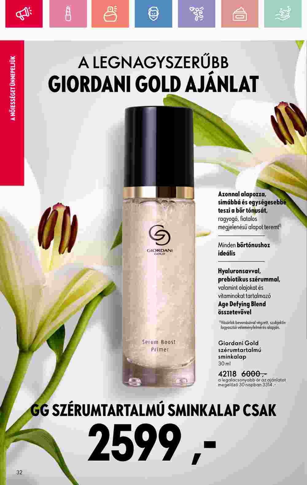 Oriflame akciós újság 2025.02.09-től - 32. oldal.