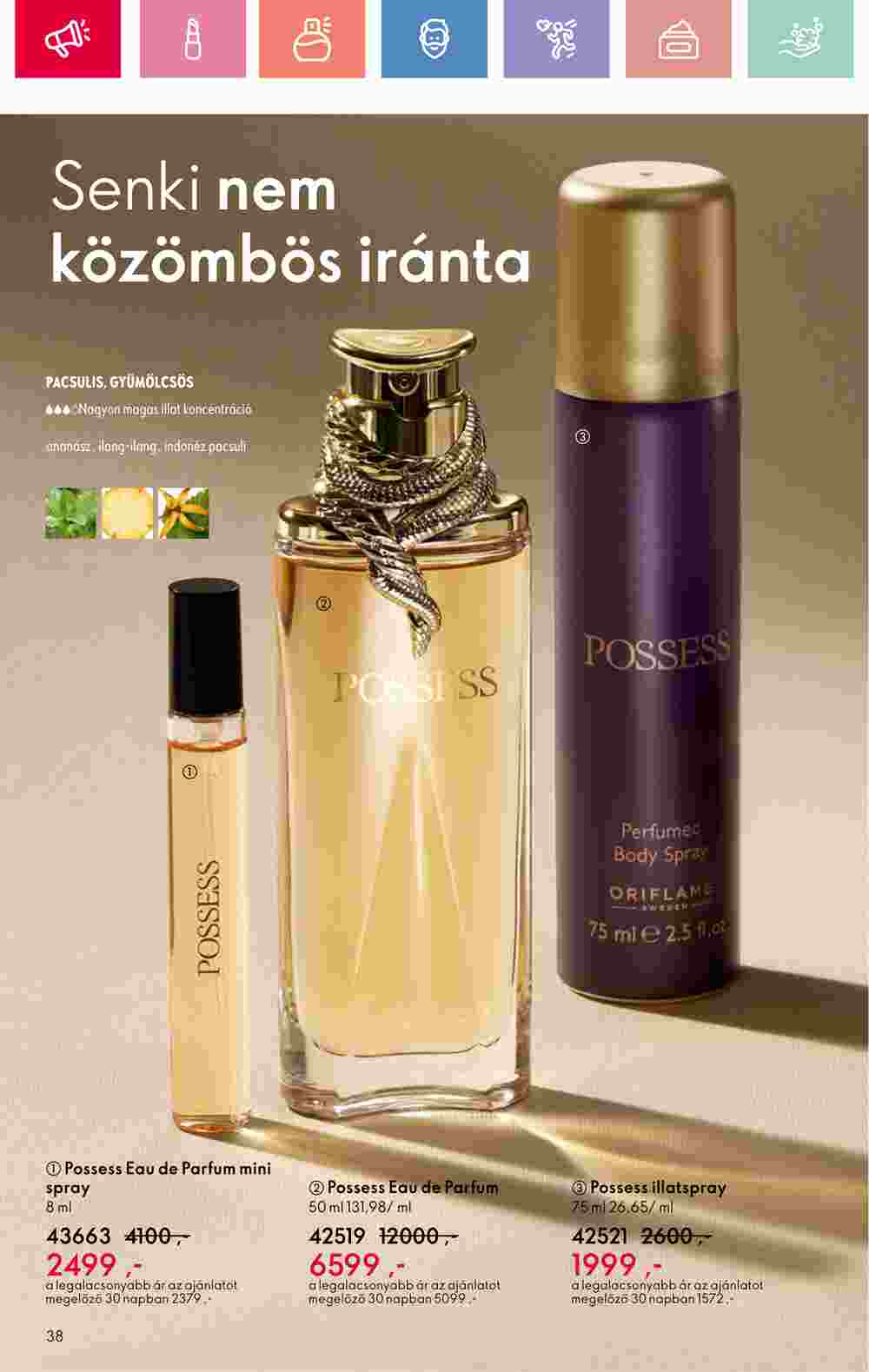 Oriflame akciós újság 2025.02.09-től - 38. oldal.