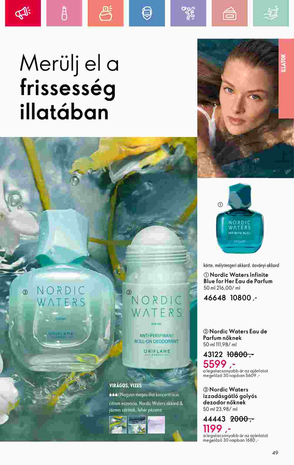 Oriflame akciós újság 2025.02.09-től - 49. oldal.