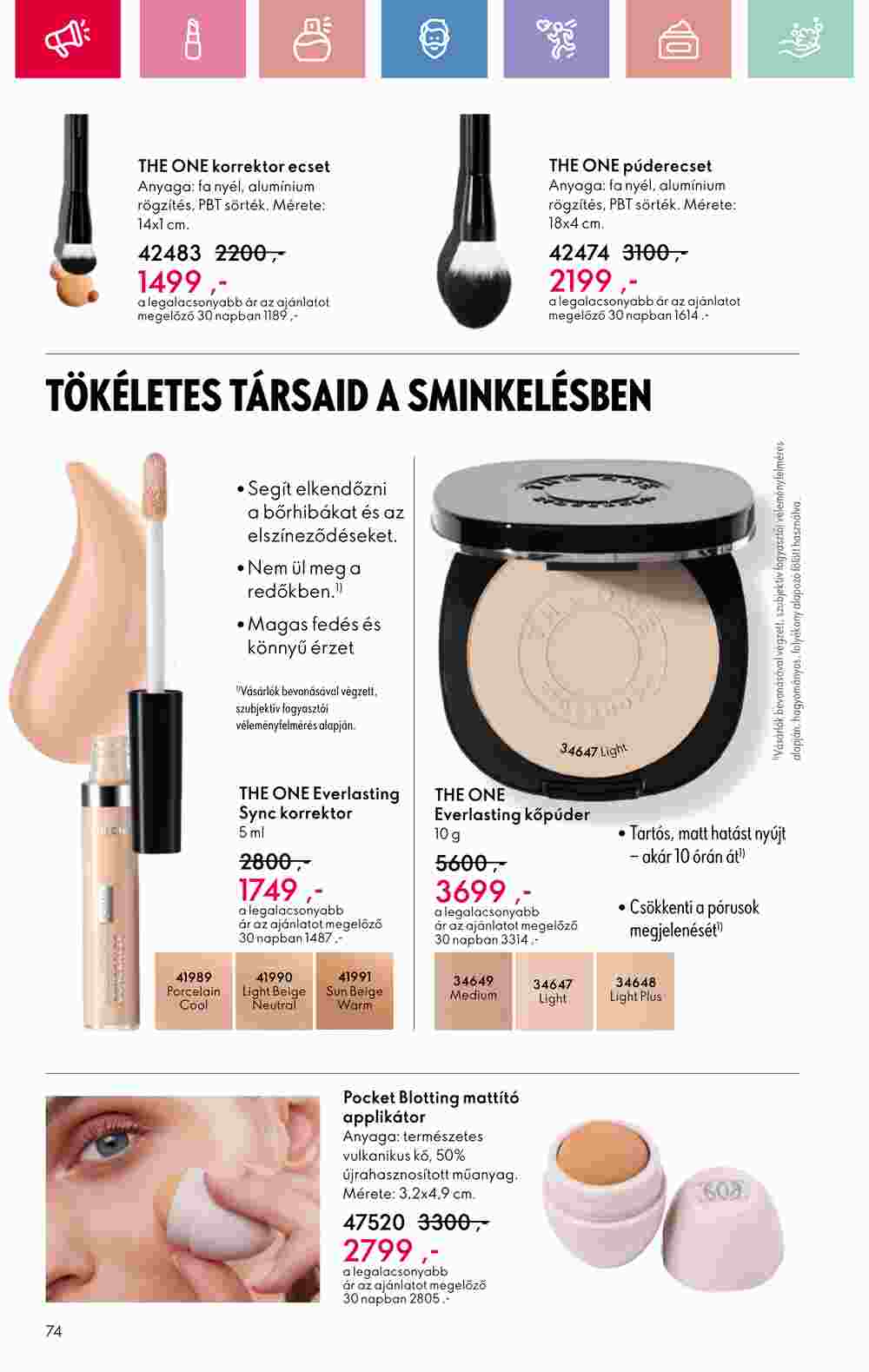 Oriflame akciós újság 2025.02.09-től - 74. oldal.