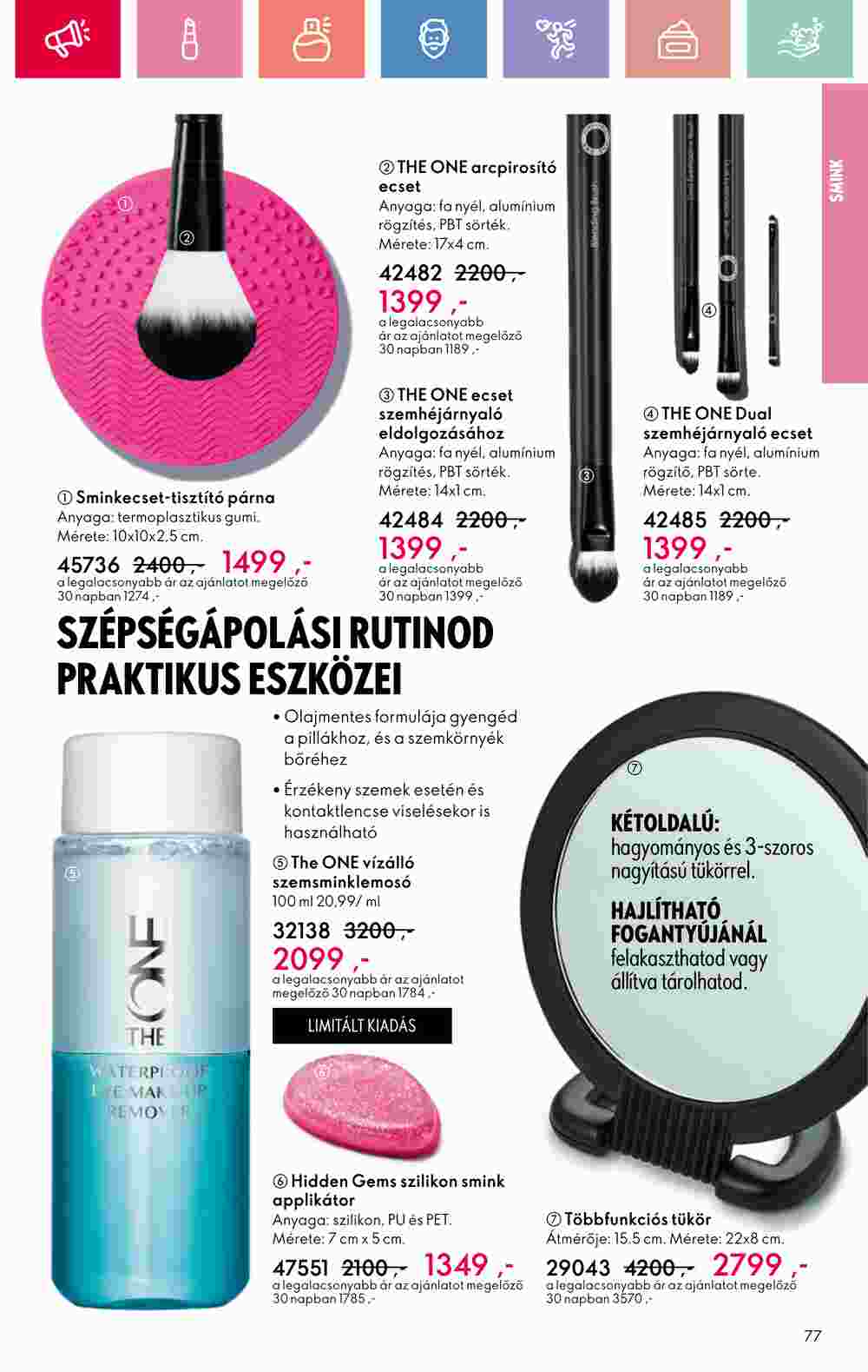 Oriflame akciós újság 2025.02.09-től - 77. oldal.