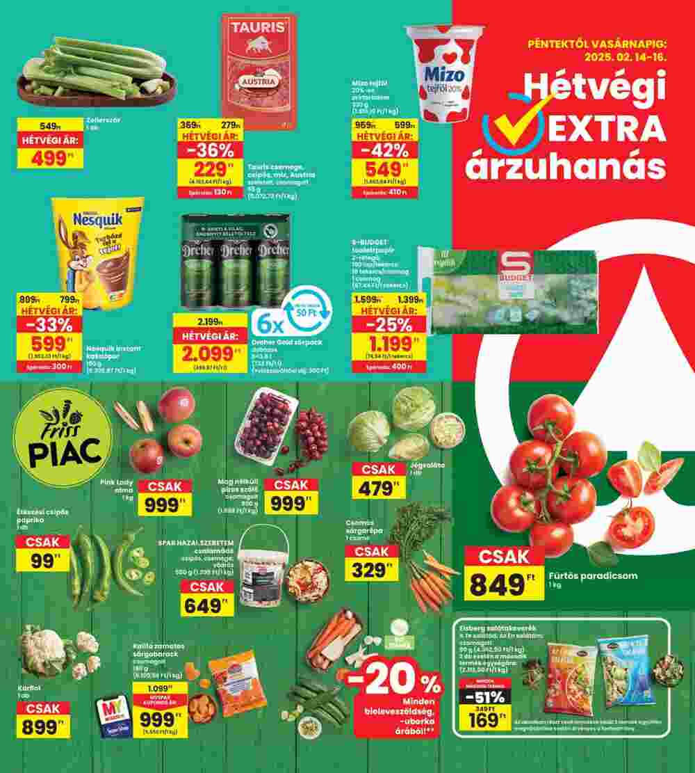 Interspar akciós újság 2025.02.13-tól - 20. oldal.