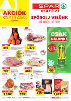 Spar Market akciós újság 2025.02.13-tól