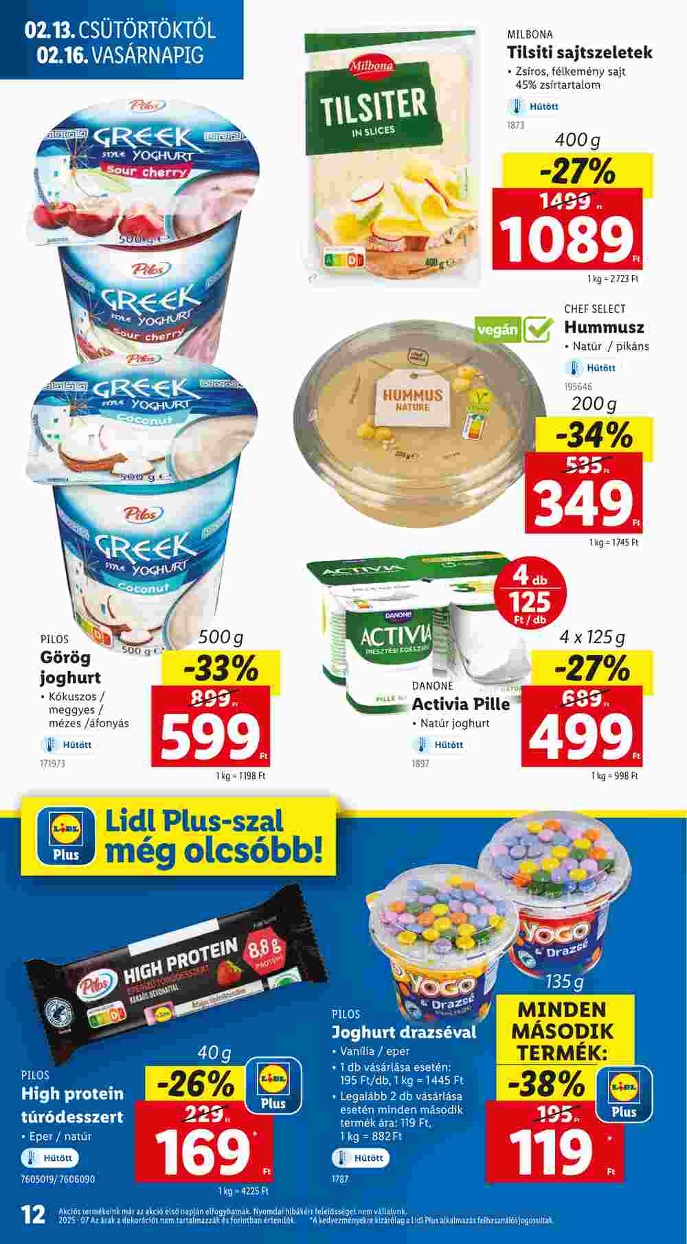 Lidl akciós újság 2025.02.13-tól - 12. oldal.