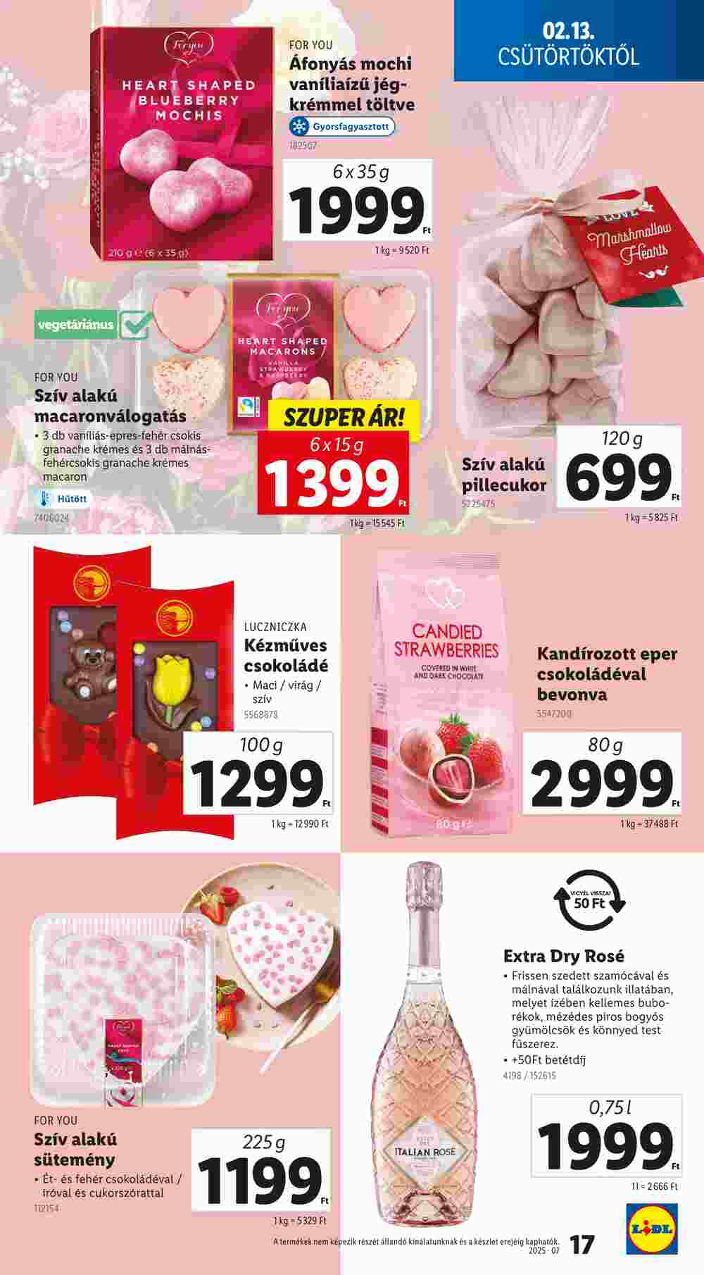 Lidl akciós újság 2025.02.13-tól - 17. oldal.