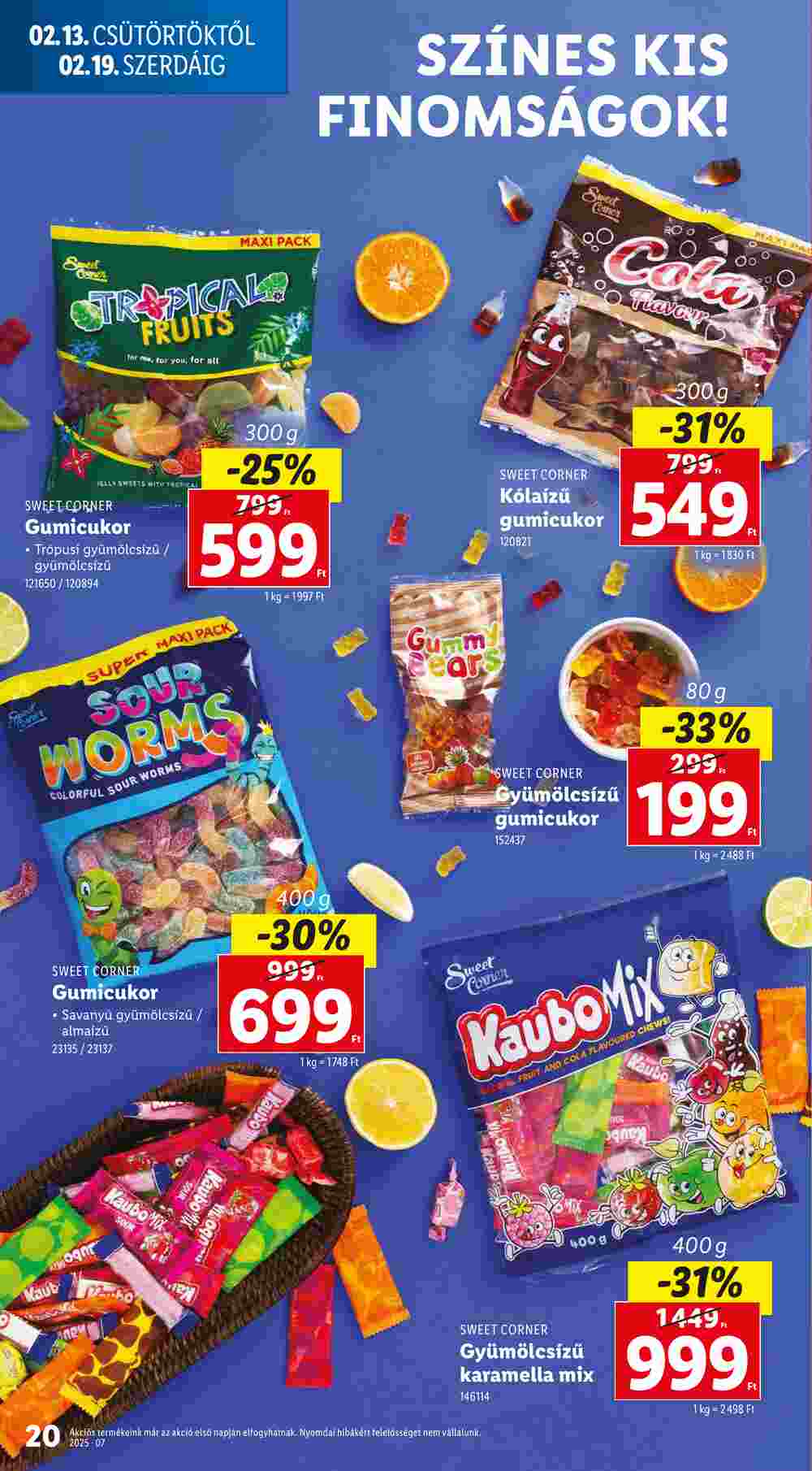 Lidl akciós újság 2025.02.13-tól - 20. oldal.