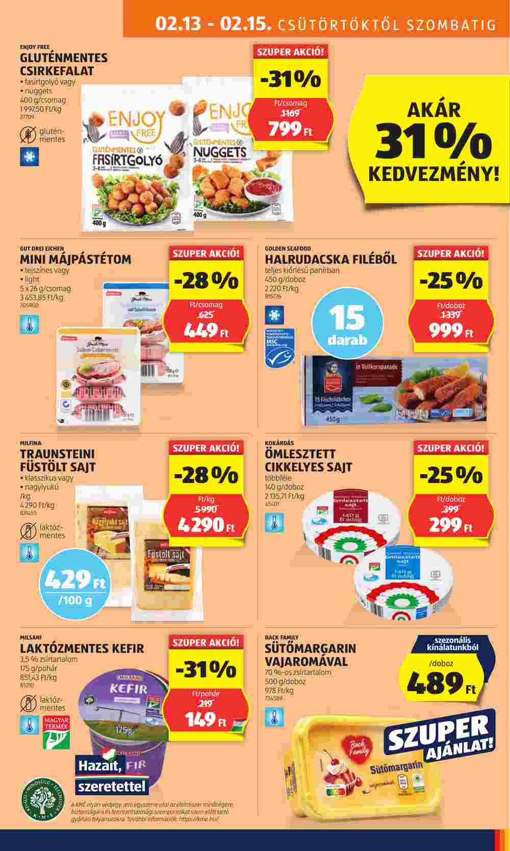 Aldi akciós újság 2025.02.13-tól - 13. oldal.