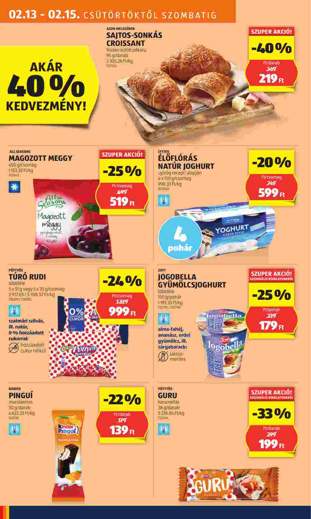 Aldi akciós újság 2025.02.13-tól - 14. oldal.