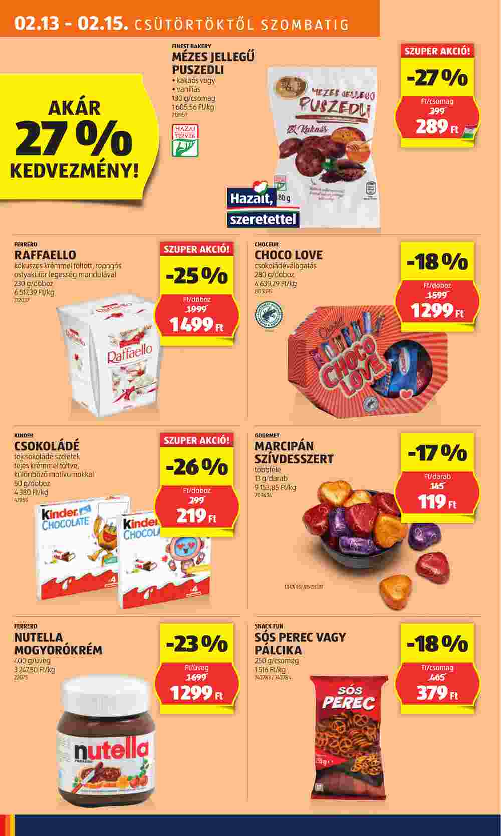 Aldi akciós újság 2025.02.13-tól - 16. oldal.