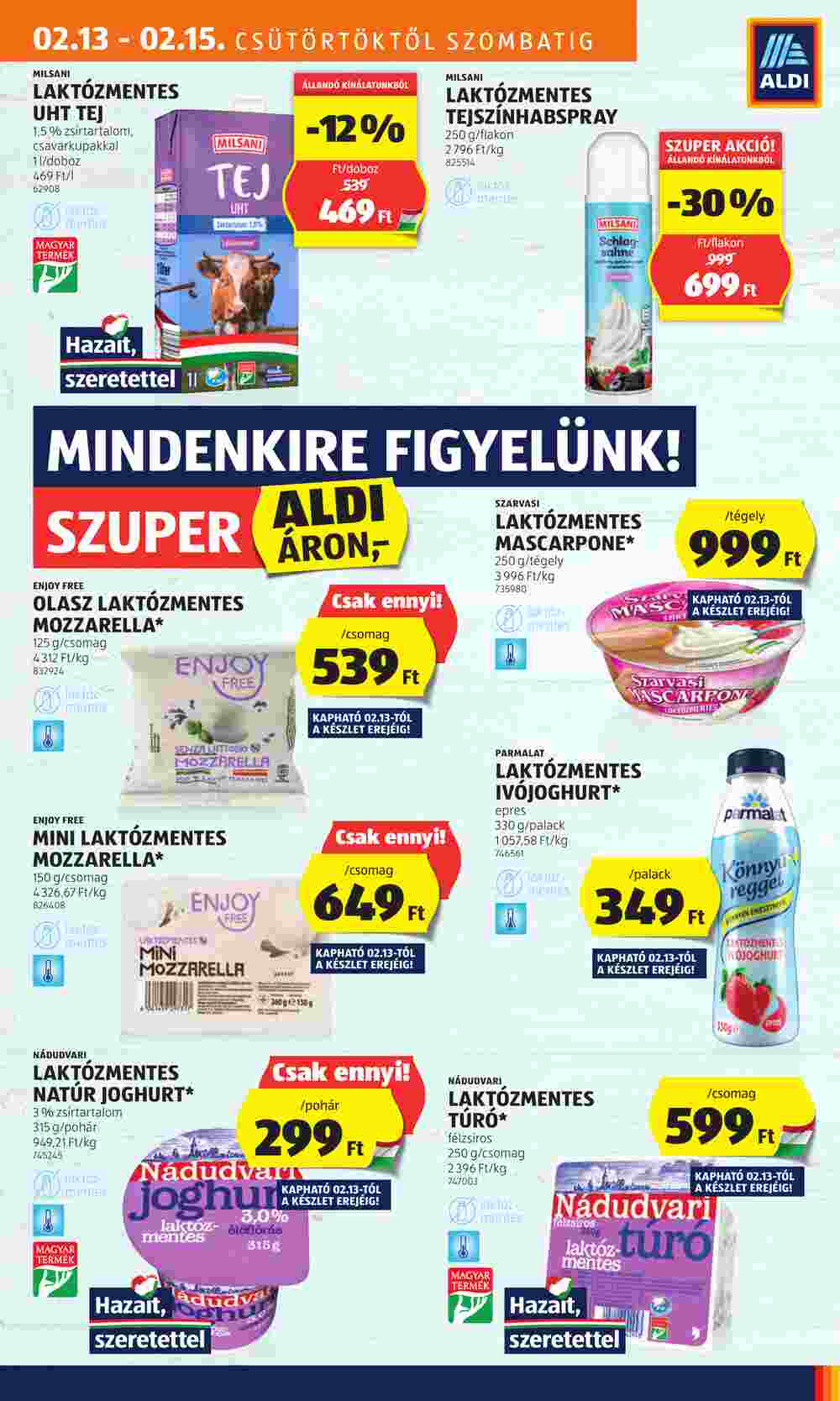 Aldi akciós újság 2025.02.13-tól - 21. oldal.