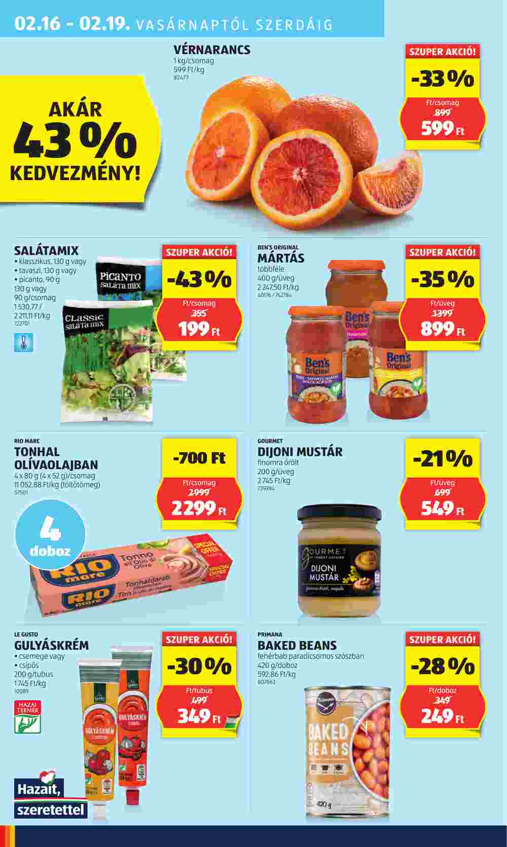 Aldi akciós újság 2025.02.13-tól - 36. oldal.