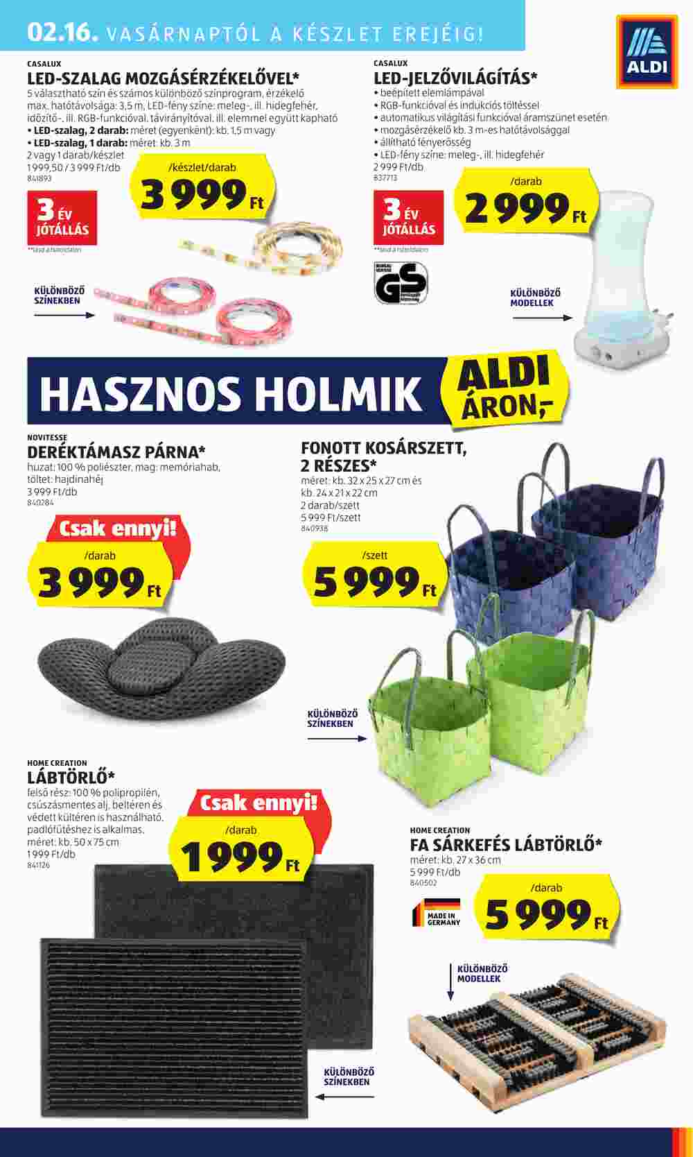 Aldi akciós újság 2025.02.13-tól - 47. oldal.