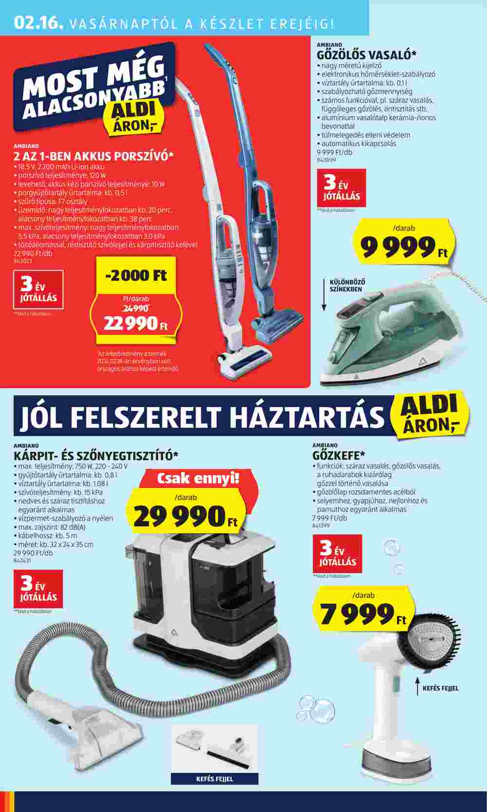 Aldi akciós újság 2025.02.13-tól - 48. oldal.