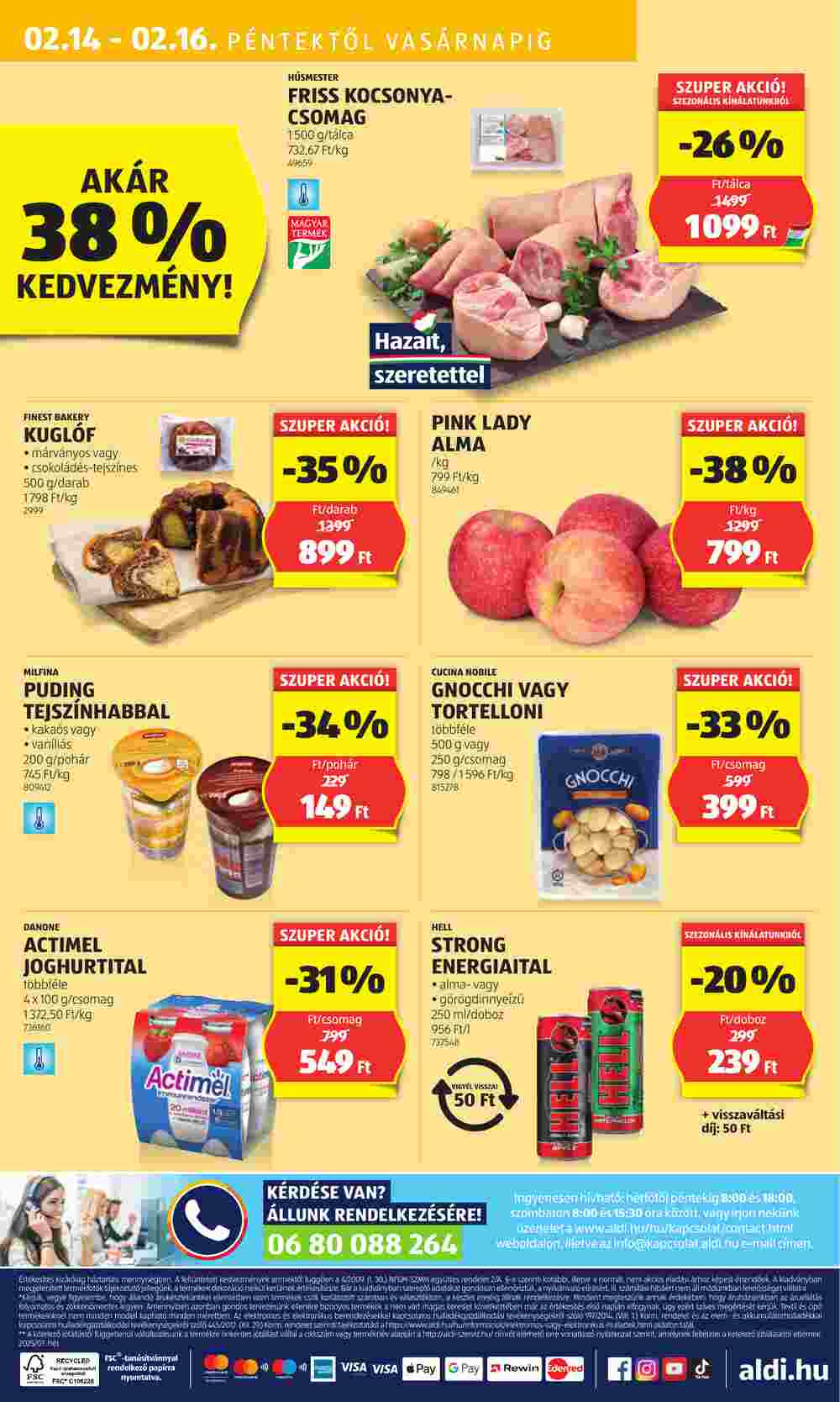 Aldi akciós újság 2025.02.13-tól - 54. oldal.