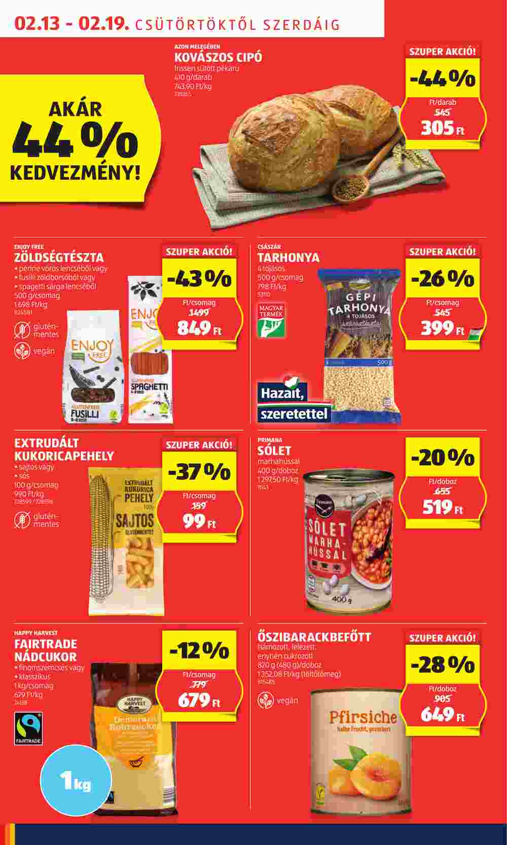 Aldi akciós újság 2025.02.13-tól - 6. oldal.