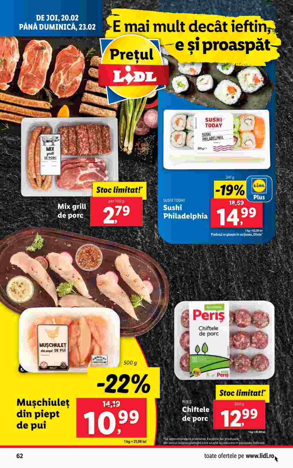 Lidl akciós újság 2025.02.17-től - 62. oldal.