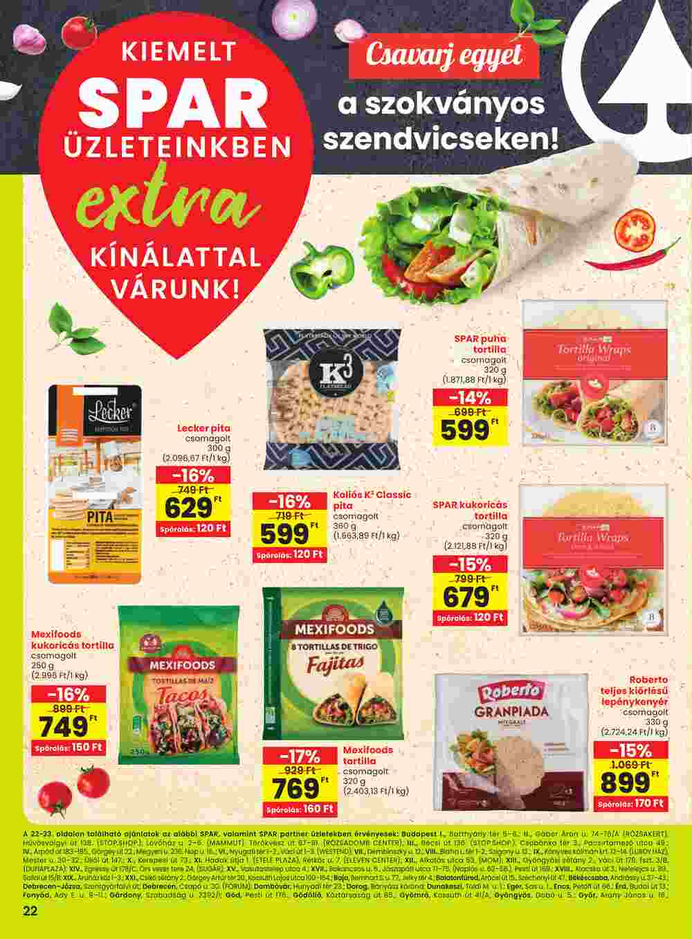 Spar Extra akciós újság 2025.02.20-tól - 3. oldal.