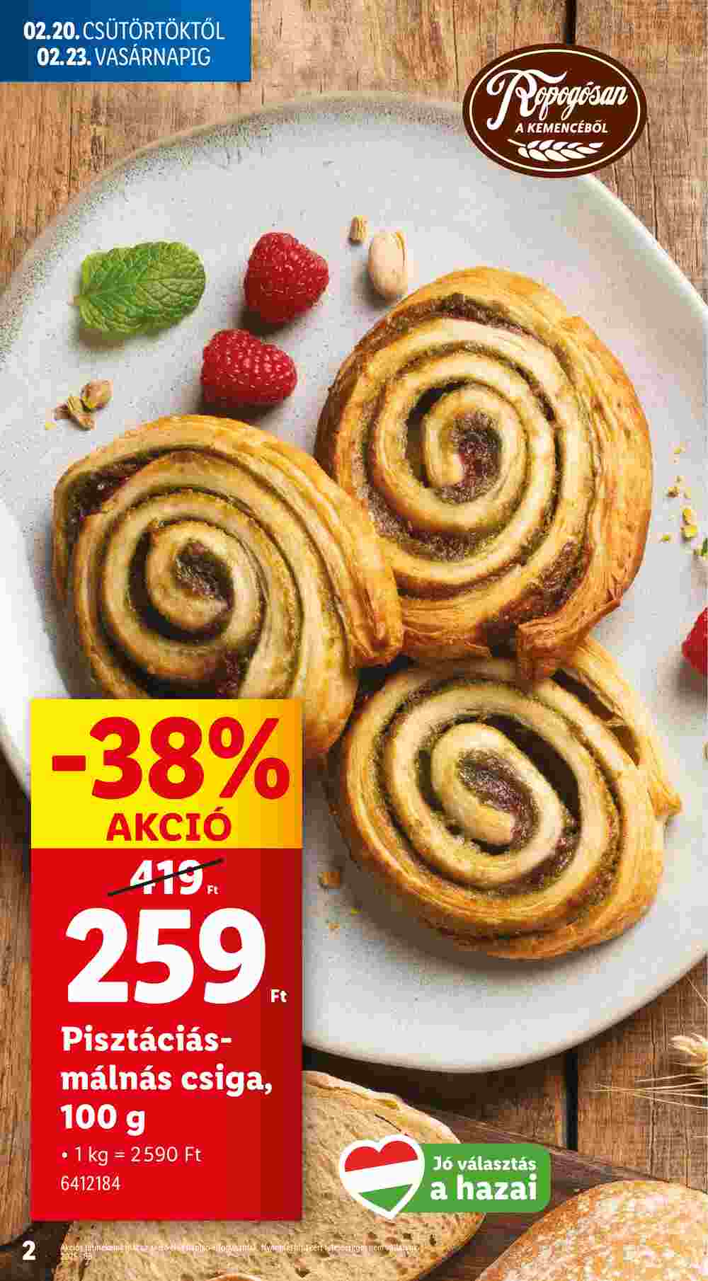 Lidl akciós újság 2025.02.20-tól - 2. oldal.