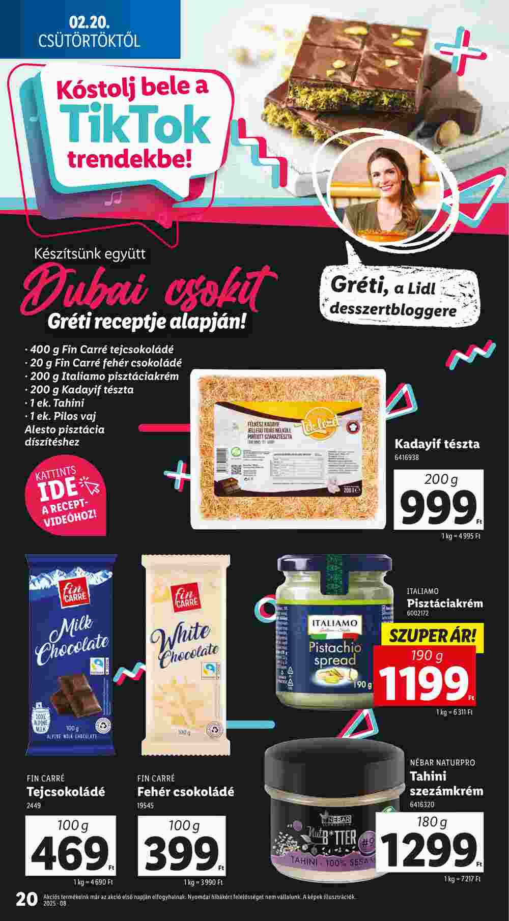 Lidl akciós újság 2025.02.20-tól - 20. oldal.