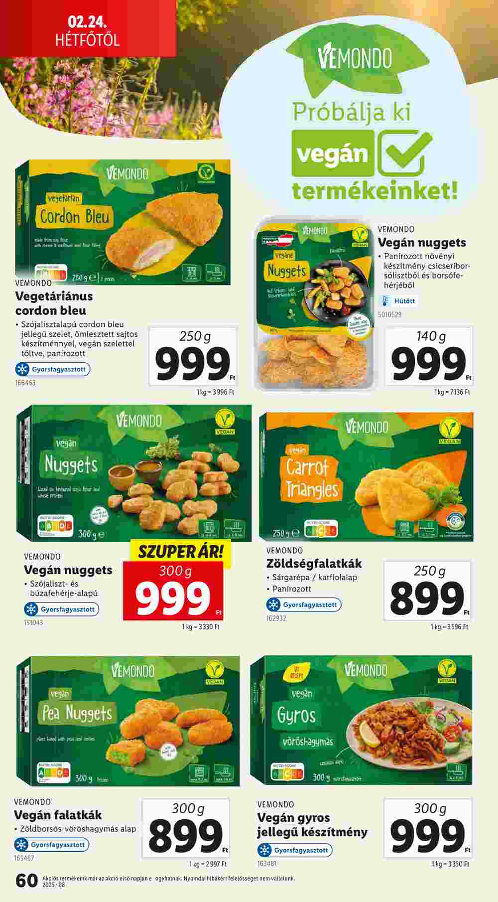 Lidl akciós újság 2025.02.20-tól - 60. oldal.