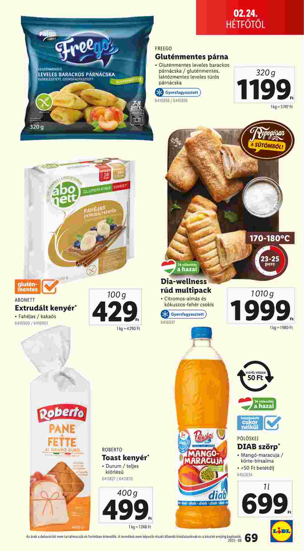 Lidl akciós újság 2025.02.20-tól - 69. oldal.