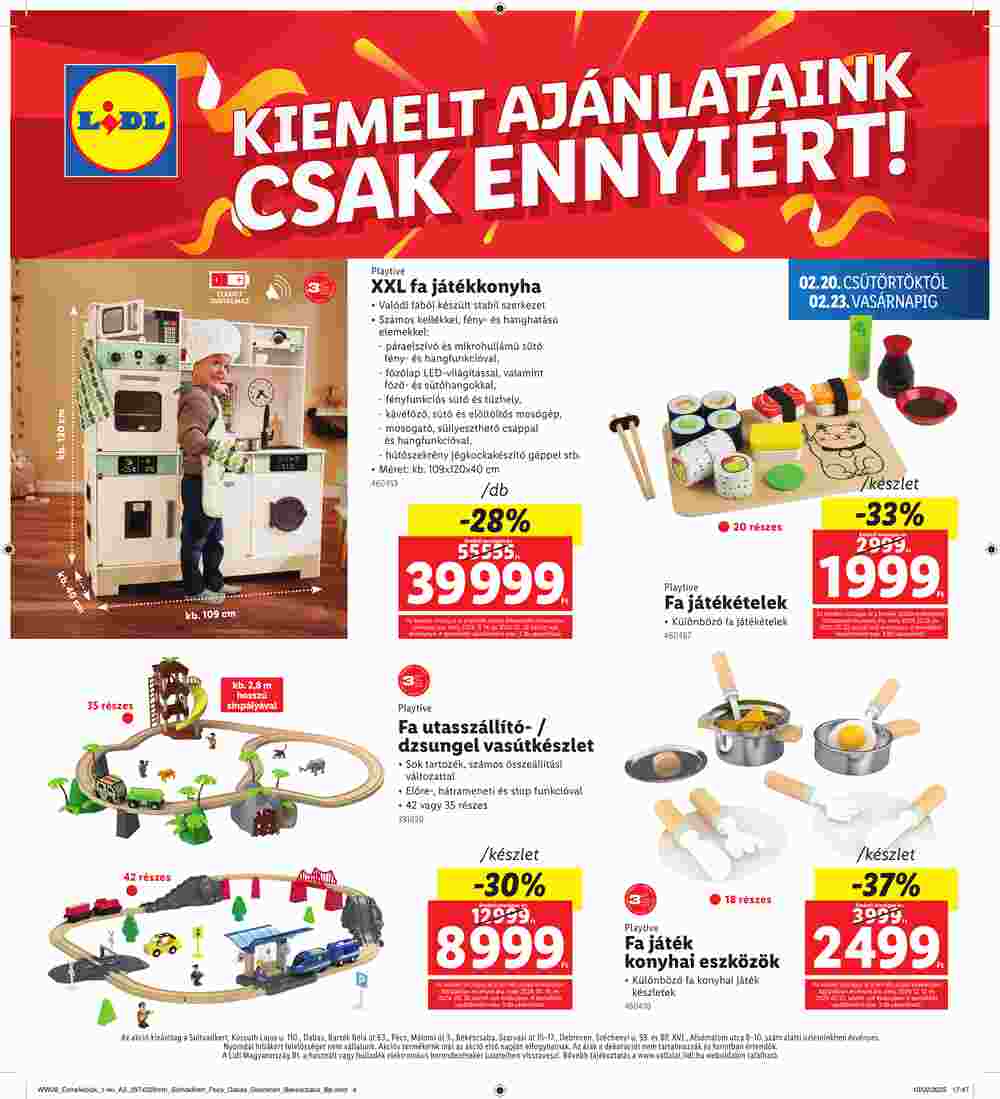 Lidl akciós újság 2025.02.20-tól - 4. oldal.