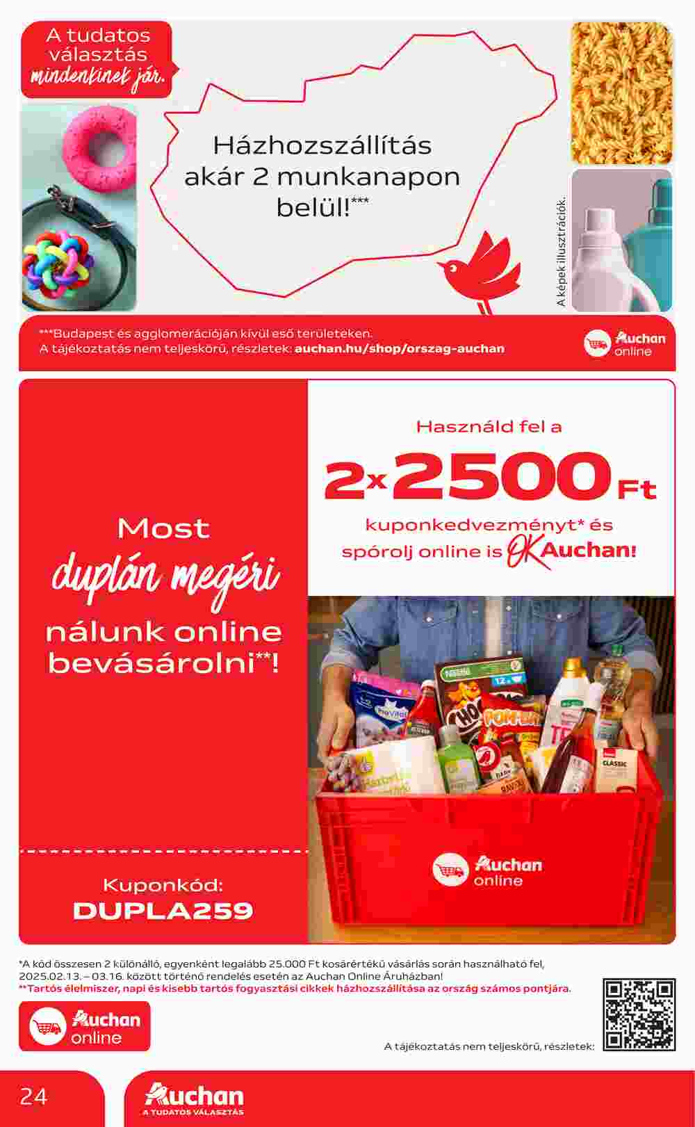 Auchan akciós újság 2025.02.20-tól - 24. oldal.