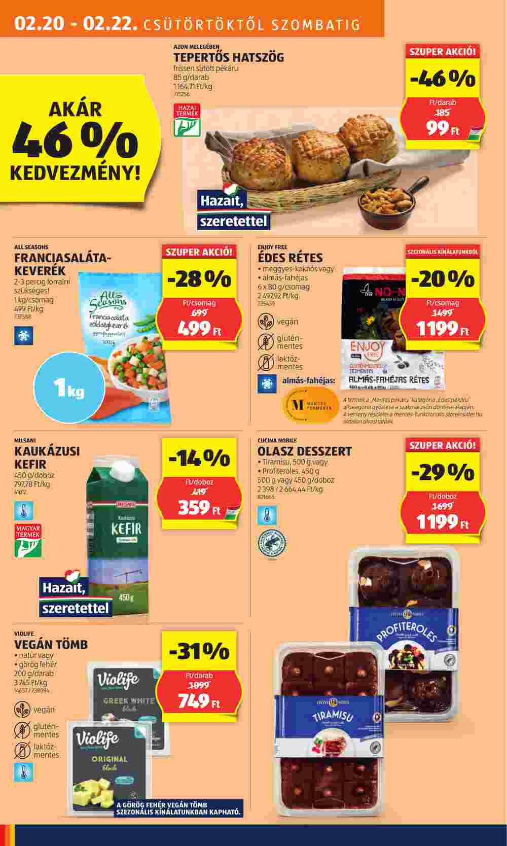 Aldi akciós újság 2025.02.20-tól - 14. oldal.