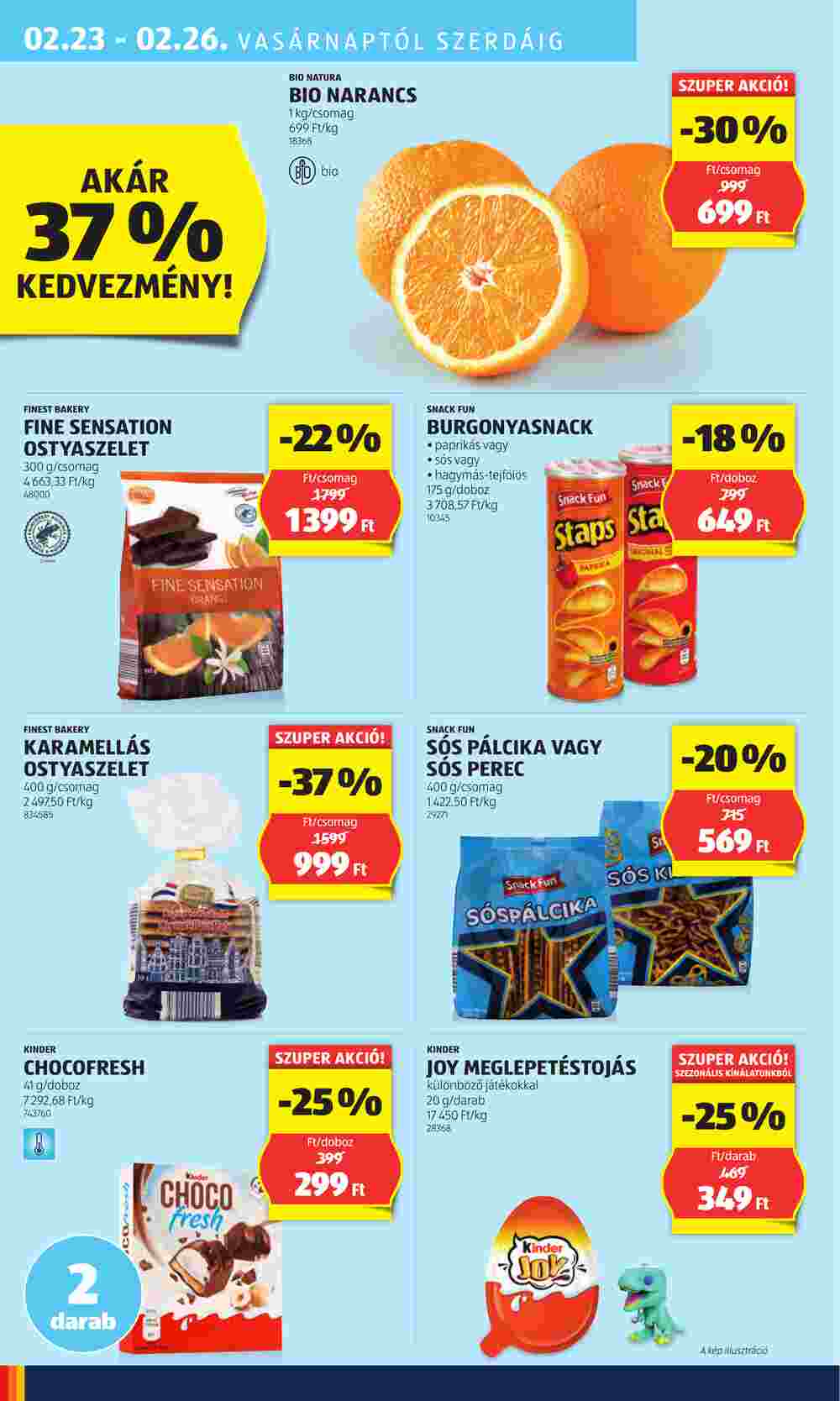 Aldi akciós újság 2025.02.20-tól - 38. oldal.