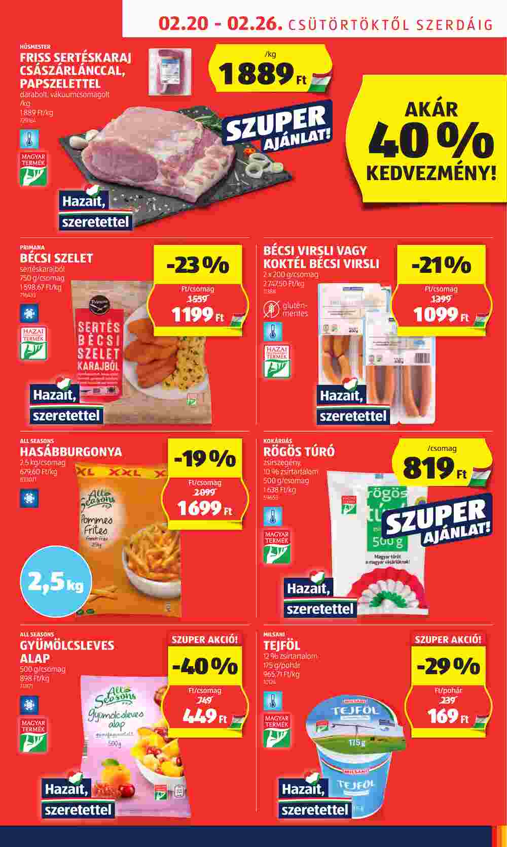 Aldi akciós újság 2025.02.20-tól - 5. oldal.