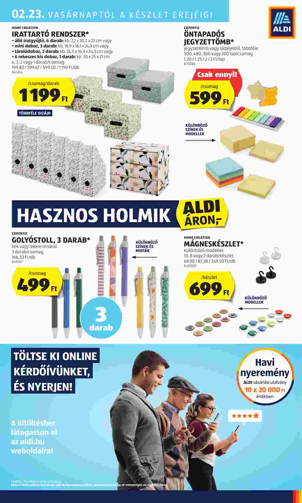 Aldi akciós újság 2025.02.20-tól - 55. oldal.