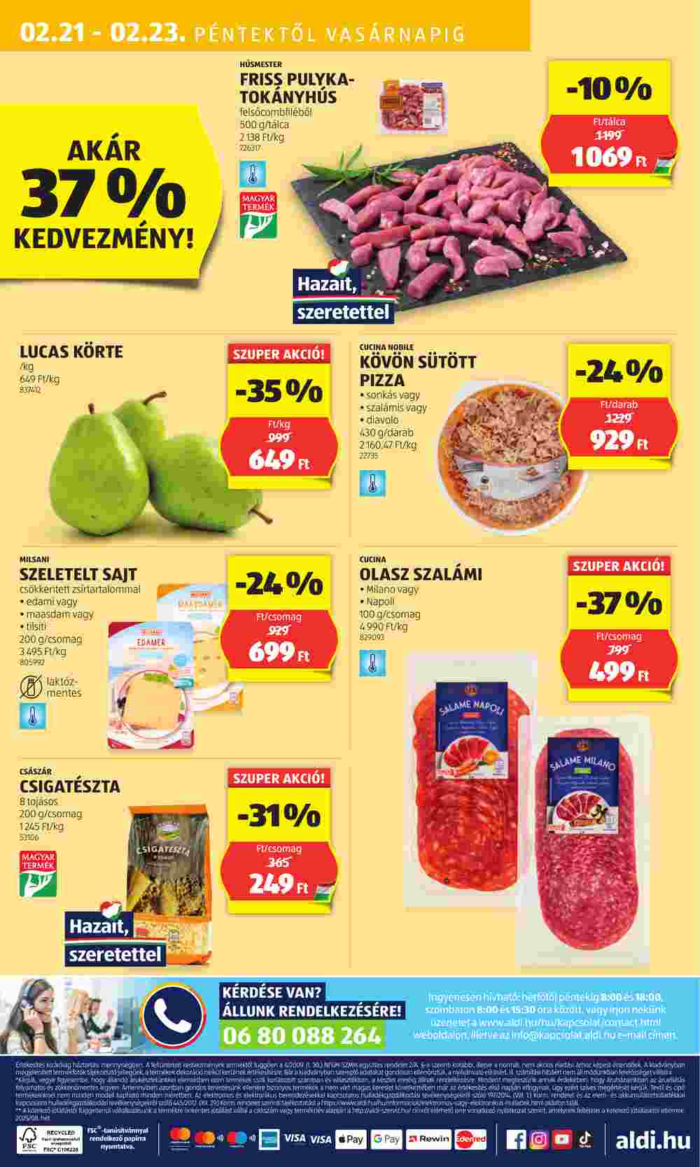 Aldi akciós újság 2025.02.20-tól - 60. oldal.