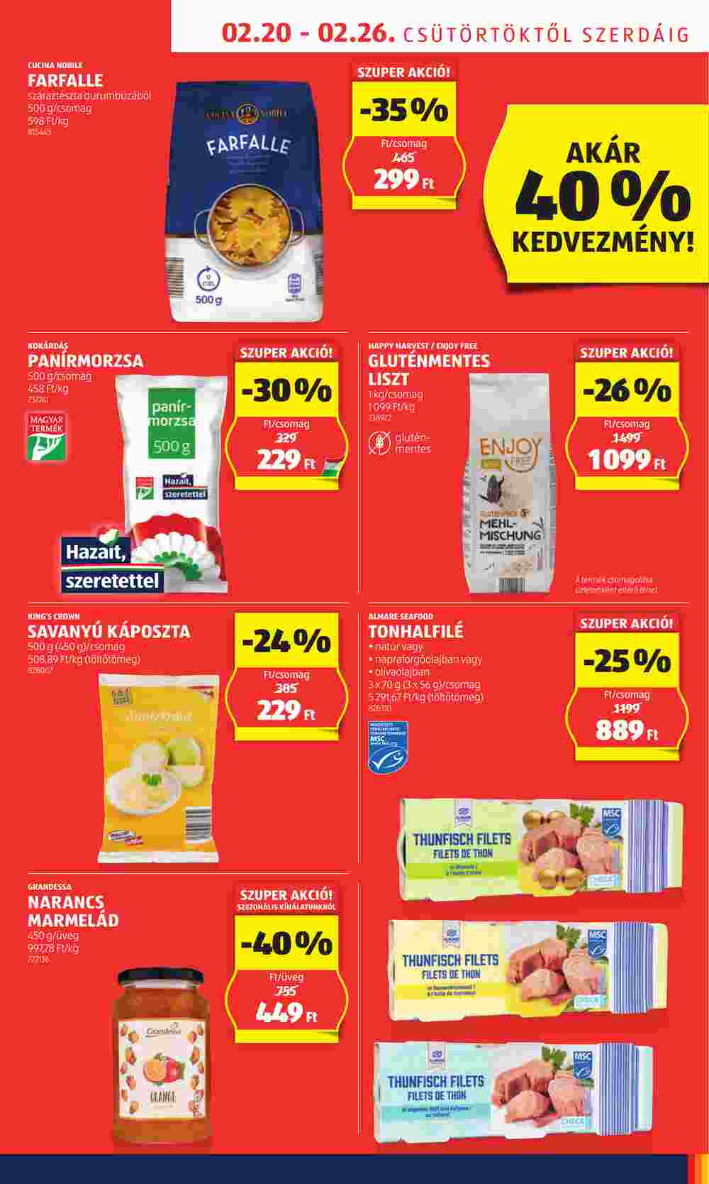 Aldi akciós újság 2025.02.20-tól - 7. oldal.