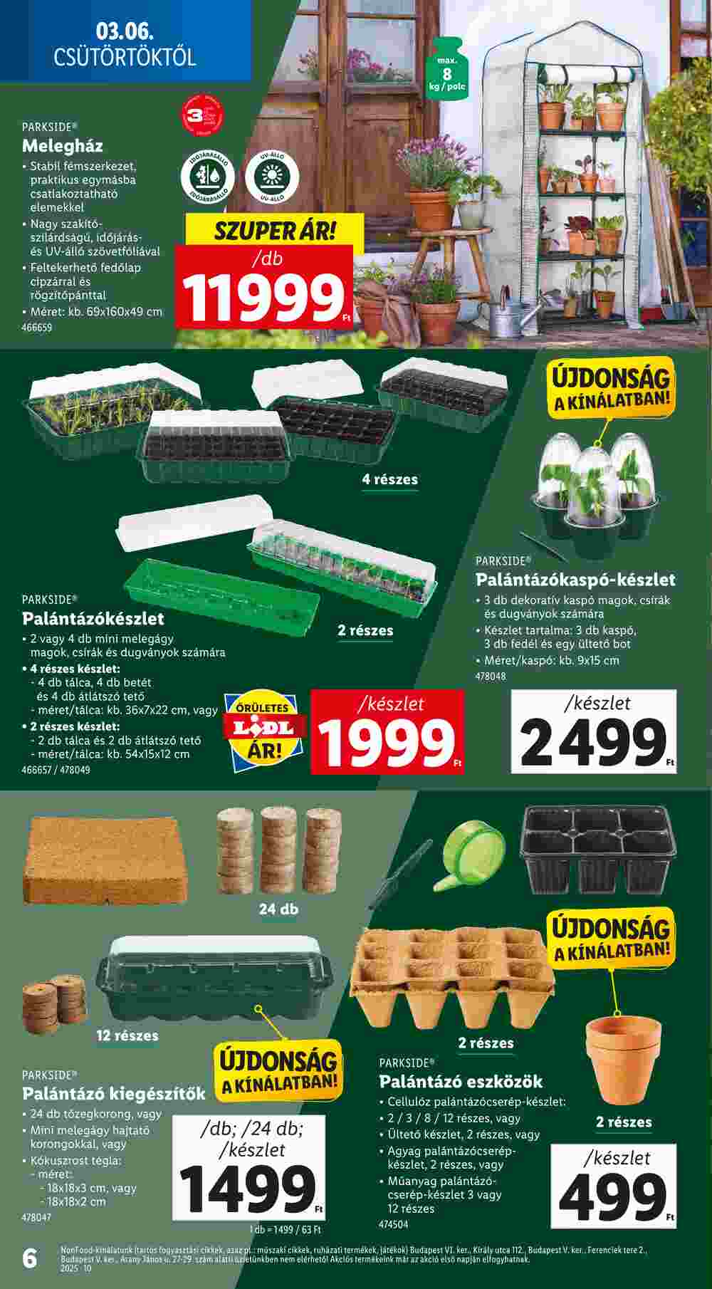 Lidl akciós újság 2025.03.06-tól - 6. oldal.