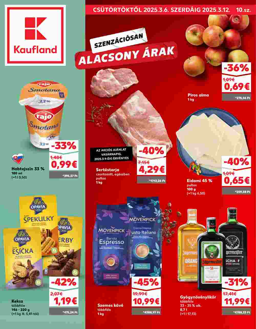 Kaufland akciós újság 2025.03.06-tól - 1. oldal.