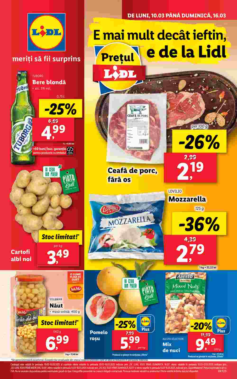 Lidl akciós újság 2025.03.10-től - 1. oldal.