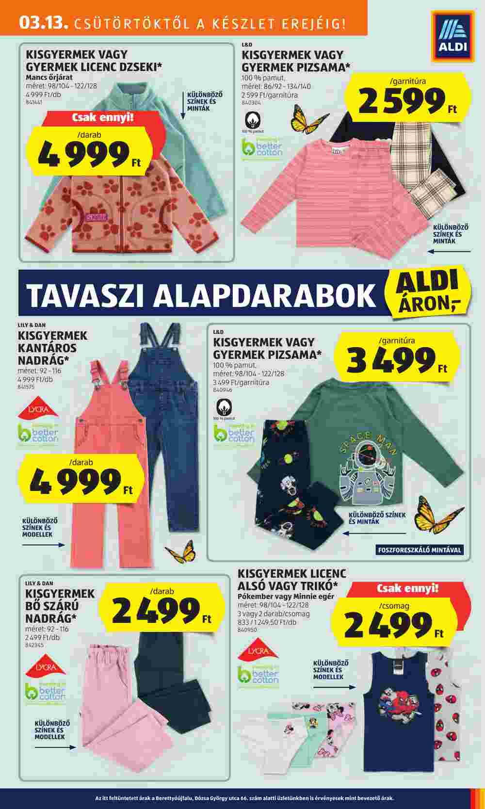 Aldi akciós újság 2025.03.13-tól - 19. oldal.