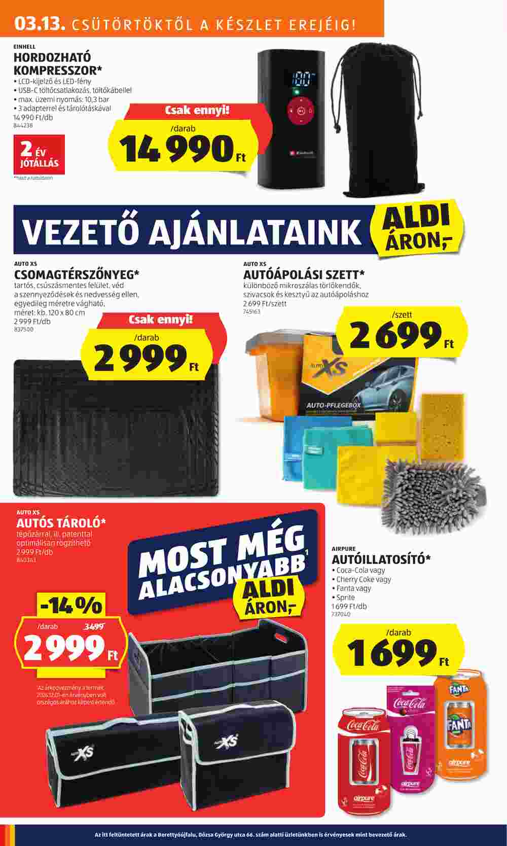 Aldi akciós újság 2025.03.13-tól - 22. oldal.