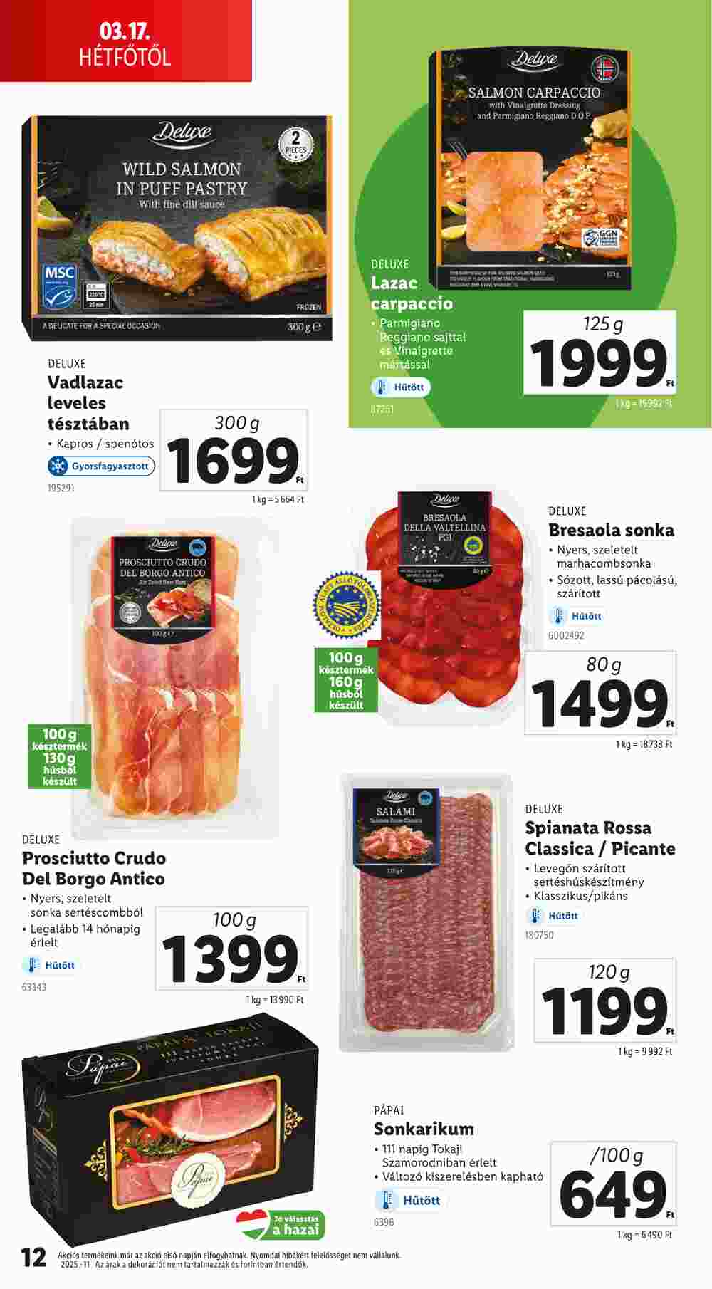 Lidl akciós újság 2025.03.17-től - 12. oldal.