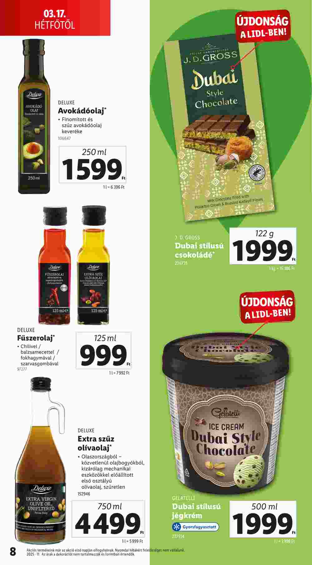 Lidl akciós újság 2025.03.17-től - 8. oldal.