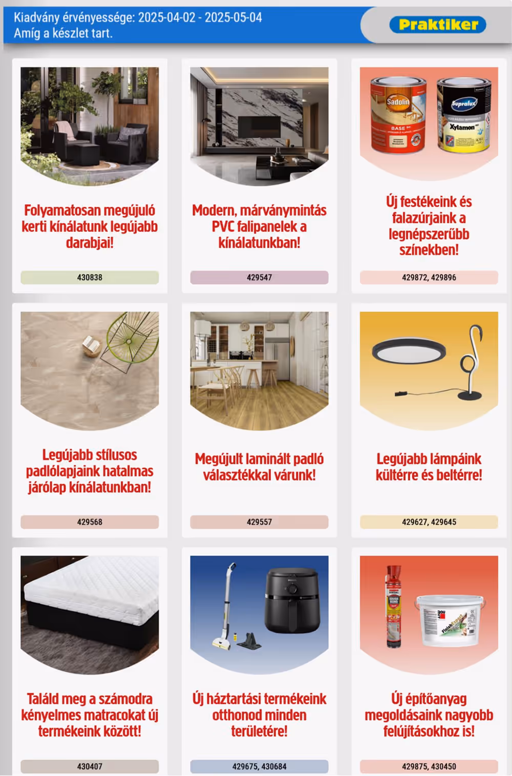 Praktiker akciós újság 2025.04.02-től - 21. oldal.