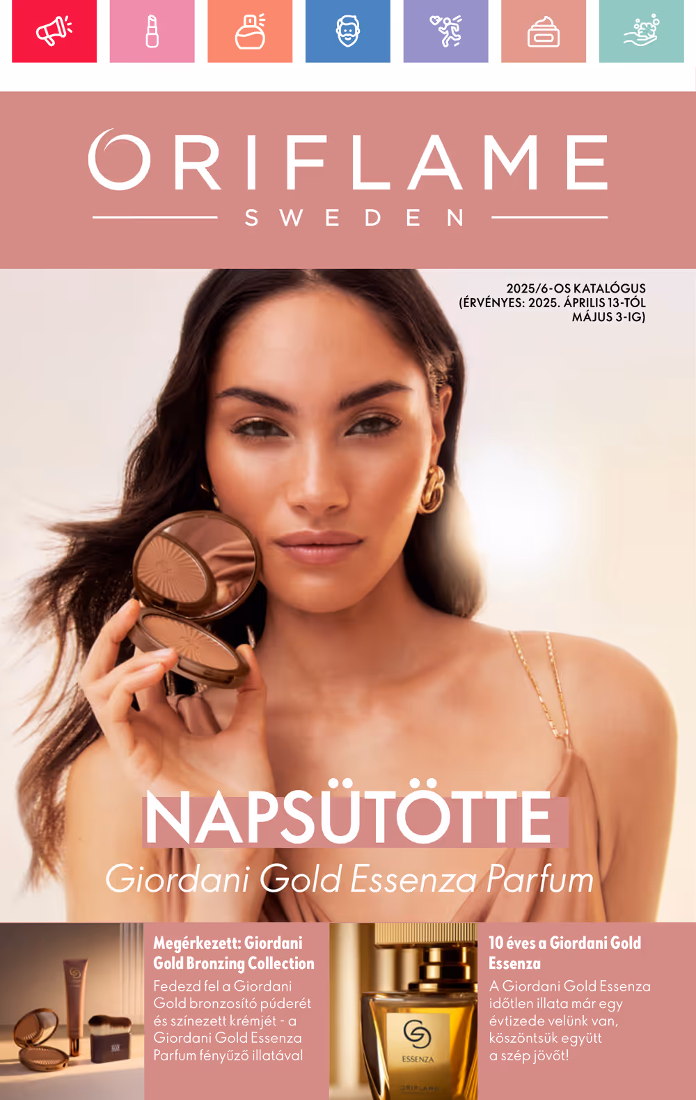 Oriflame akciós újság 2025.04.13-tól - 1. oldal.