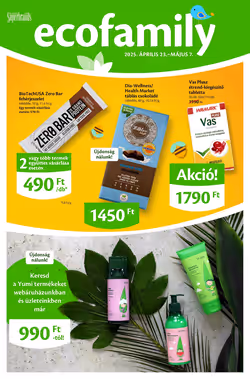 EcoFamily akciós újság 2025.04.23-tól