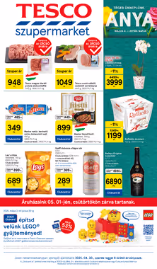 Tesco akciós újság 2025.04.30-tól