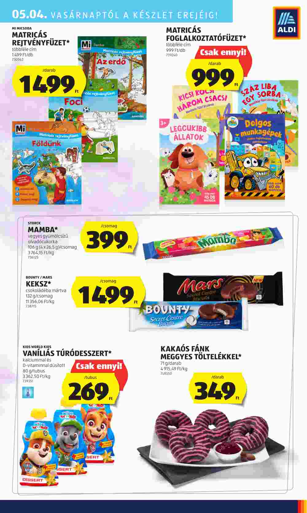 Aldi akciós újság 2025.04.30-tól - 15. oldal.