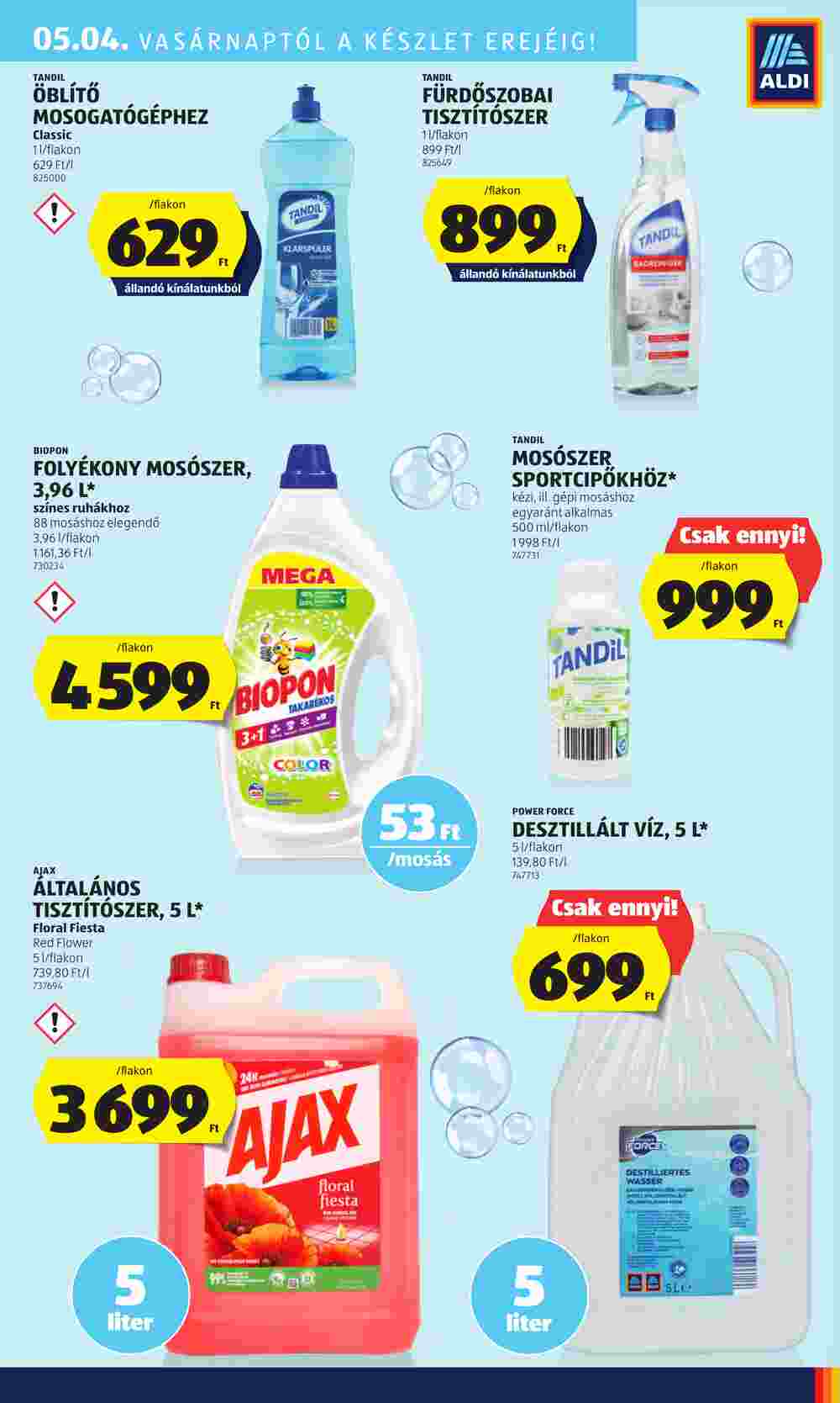 Aldi akciós újság 2025.04.30-tól - 17. oldal.