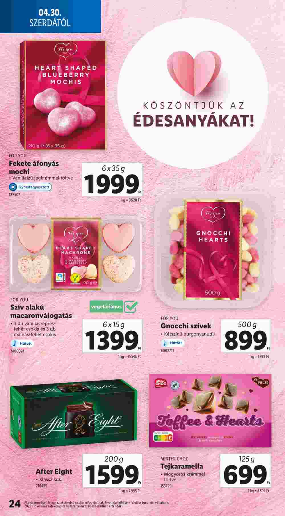 Lidl akciós újság 2025.04.30-tól - 24. oldal.