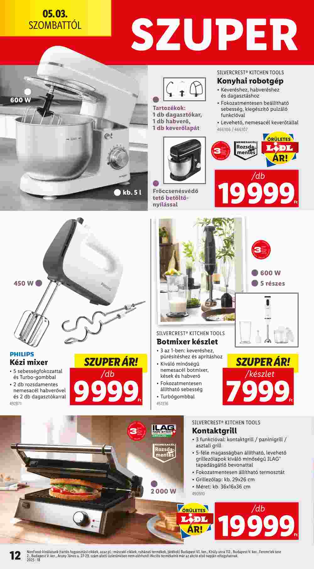 Lidl akciós újság 2025.04.30-tól - 12. oldal.