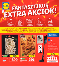 Lidl akciós újság 2025.04.30-tól