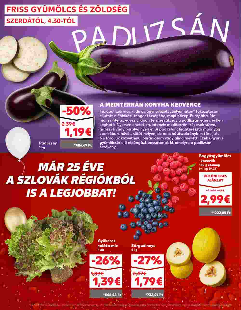 Kaufland akciós újság 2025.04.30-tól - 8. oldal.